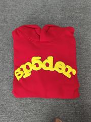 [On Sale] 1:1 Top Quality Red Yellow Foam Arch Plain Pullover Hoodie