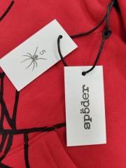 [On Sale] 1:1 Top Quality Red Hood Rivet Chenille Spider Web Full Zip Hoodie