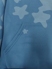 [On Sale] 1:1 Top Quality Light Blue Tonal Bubble Star Hoodie