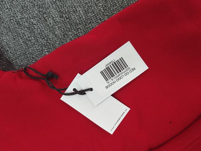 [On Sale] 1:1 Top Quality Red Yellow Foam Arch Plain Pullover Hoodie