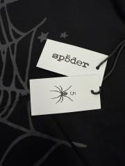 [On Sale] 1:1 Top Quality Black Rhinestone Grey Spider Web Star Pullover Hoodie
