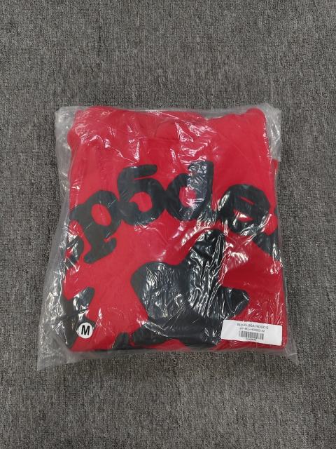 [On Sale] 1:1 Top Quality Red Black Big Star Arch Pullover Hoodie