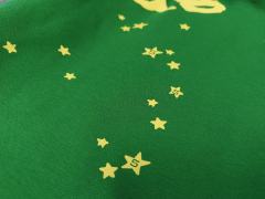 [ON SALE] Kelly Green Yellow Reversed Arch Star Jogger Sweat Pants
