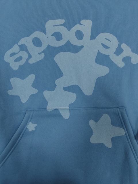 [On Sale] 1:1 Top Quality Light Blue Tonal Bubble Star Hoodie
