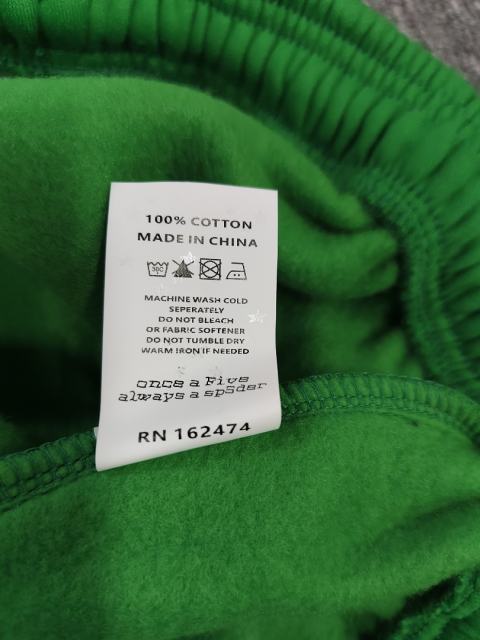 [ON SALE] Kelly Green Yellow Reversed Arch Star Jogger Sweat Pants