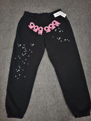 [ON SALE] Black Double Pink 555 Star Jogger Sweat Pants