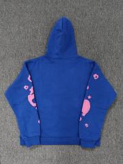 [On Sale] 1:1 Top Quality Royal Blue Pink Foam 555 Star Pullover Hoodie