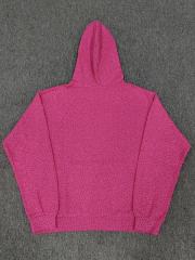 [On Sale] Sp*der Pink All Over VVS Rhinestone Pullover Hoodie