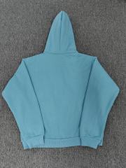 [On Sale] 1:1 Top Quality Light Blue Tonal Gradient Spider Web Pullover Hoodie