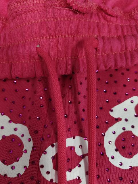 Pink All Over VVS Rhinestone Shorts