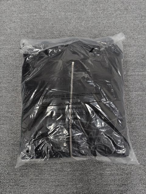 [On Sale] 1:1 Top Quality Black Tonal Grey Spider Web Full Zip Hoodie Jacket
