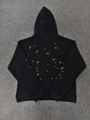 [On Sale] 1:1 Top Quality Black Atlanta Star Spider Web Hoodie