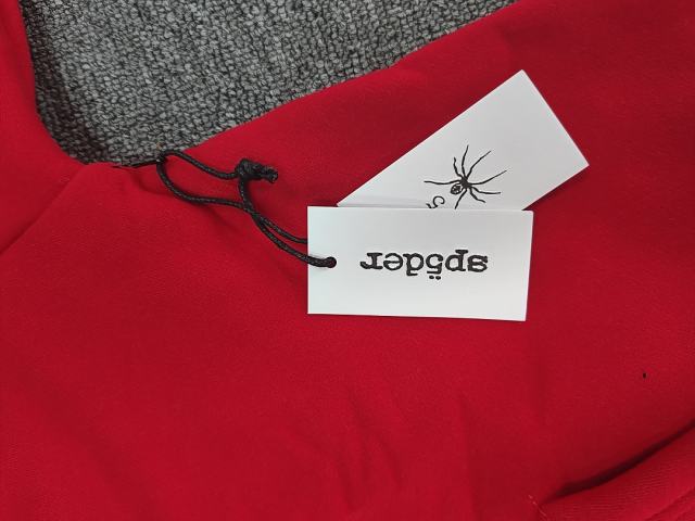 [On Sale] 1:1 Top Quality Red Yellow Foam Arch Plain Pullover Hoodie