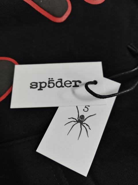 [On Sale] 1:1 Top Quality Black Red Outline Bubble Star Pullover Hoodie