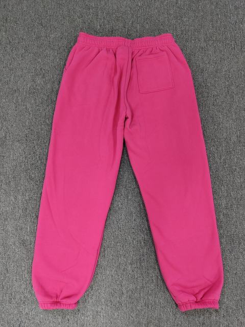[ON SALE] Pink Vertical Rhinestone Dual Slogan Multi-Color Star Jogger Sweat Pants
