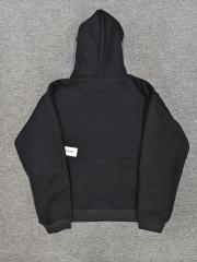 [On Sale] 1:1 Top Quality Black Tonal Grey Spider Web Pullover Hoodie