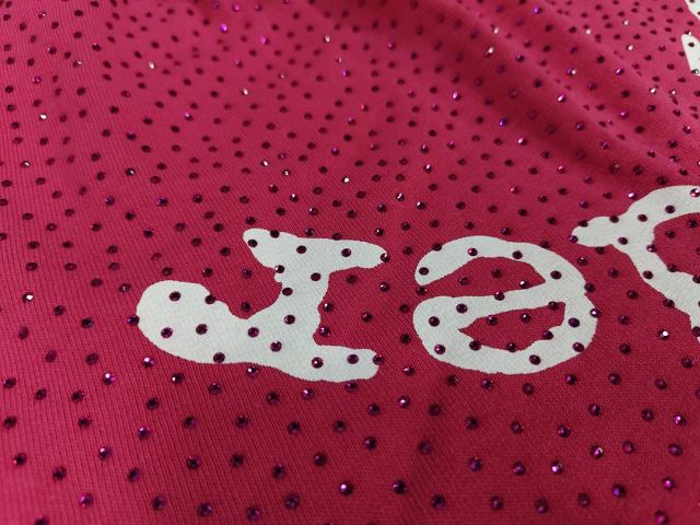 Pink All Over VVS Rhinestone Shorts