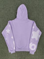 [On Sale] Sp*der Light Purple Tonal Bubble Star Hoodie