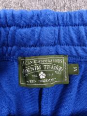 [1:1 Top Quality] Denim Tears Royal Blue Cotton Wreath Shorts
