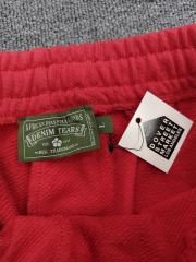 [1:1 Top Quality] Denim Tears Red Cotton Wreath Jogger Sweatpants