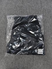 [1:1 Top Quality] Denim Tears Mono Black Cotton Wreath Shorts