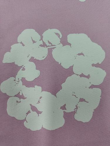 [1:1 Top Quality] Denim Tears Pink Cotton Wreath Shorts