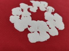 [1:1 Top Quality] Denim Tears Red Cotton Wreath Straight Sweatpants