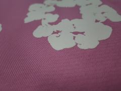 [1:1 TOP QUALITY] Denim Tears Pink Foam Cotton Wreath Pullover Hoodie