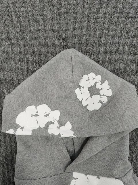 [1:1 TOP QUALITY] Denim Tears Gray Foam Cotton Wreath Pullover Hoodie