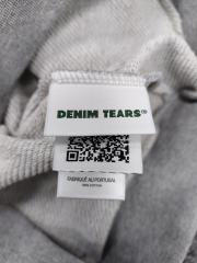 [1:1 TOP QUALITY] Denim Tears Gray Foam Cotton Wreath Zipped Hoodie