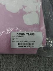 [1:1 Top Quality] Denim Tears Pink Cotton Wreath Shorts