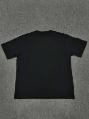 1:1 Top Quality Black White Foam Red Spider Web Short Sleeve T-Shirt