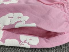 Denim Tears Pink Cotton Wreath Jogger Sweatpants