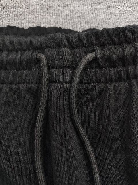 Denim Tears Mono Black  Cotton Wreath Jogger Sweatpants