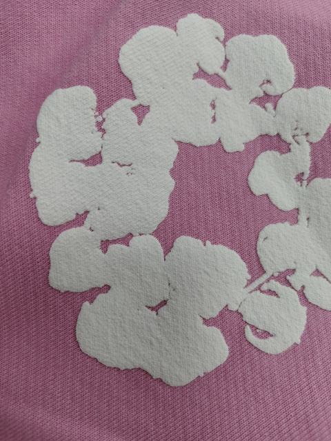 Denim Tears Pink Cotton Wreath Jogger Sweatpants