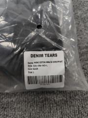 Denim Tears Mono Black  Cotton Wreath Jogger Sweatpants
