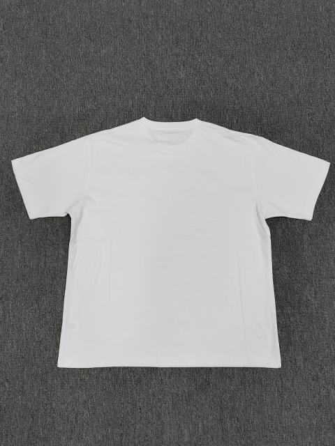 1:1 Top Quality White Yellow Foam Blue Spider Web Short Sleeve T-Shirt
