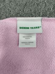 [1:1 TOP QUALITY] Denim Tears Pink Foam Cotton Wreath Pullover Hoodie