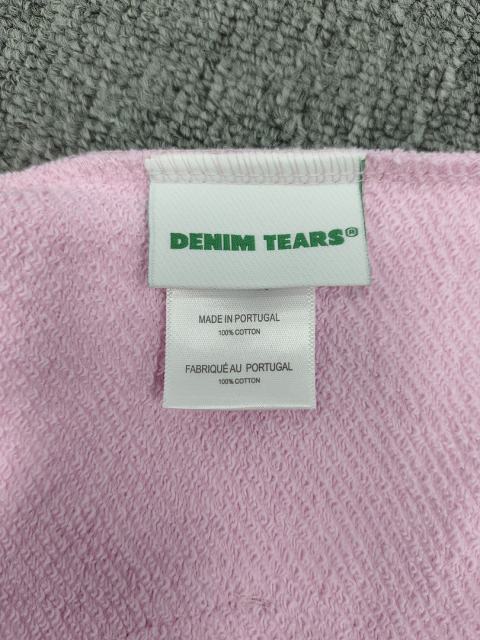 [1:1 TOP QUALITY] Denim Tears Pink Foam Cotton Wreath Pullover Hoodie