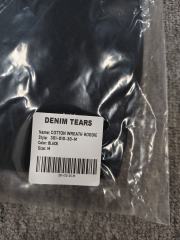 [1:1 TOP QUALITY] Denim Tears Black Foam Cotton Wreath Pullover Hoodie