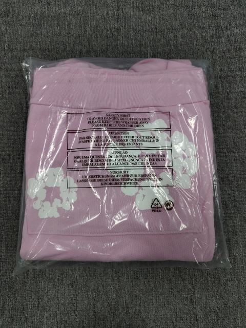 [1:1 TOP QUALITY] Denim Tears Pink Foam Cotton Wreath Pullover Hoodie
