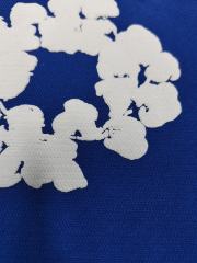 [1:1 Top Quality] Denim Tears Royal Blue Cotton Wreath Shorts