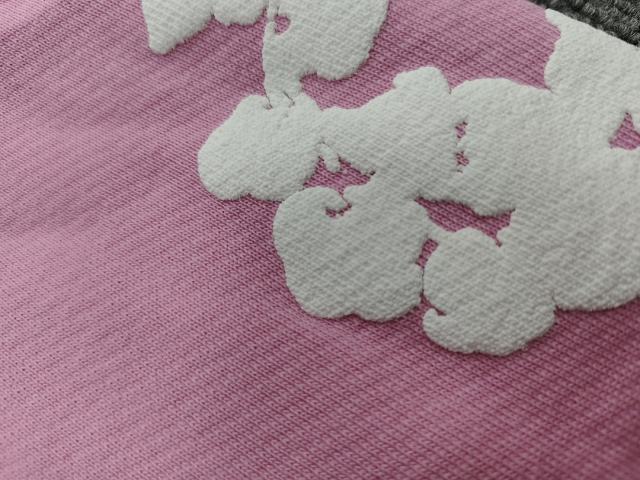Denim Tears Pink Cotton Wreath Jogger Sweatpants