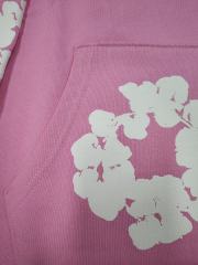 [1:1 TOP QUALITY] Denim Tears Pink Foam Cotton Wreath Pullover Hoodie