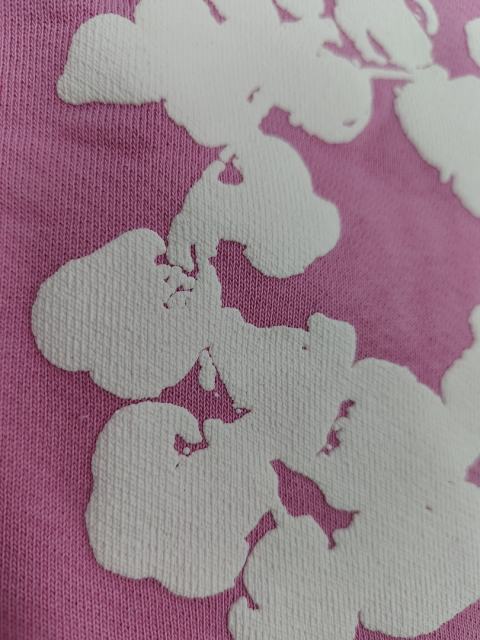 [1:1 Top Quality] Denim Tears Pink Cotton Wreath Shorts