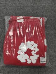 [1:1 Top Quality] Denim Tears Red Cotton Wreath Jogger Sweatpants