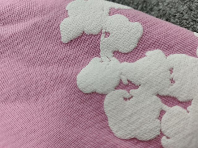 Denim Tears Pink Cotton Wreath Jogger Sweatpants