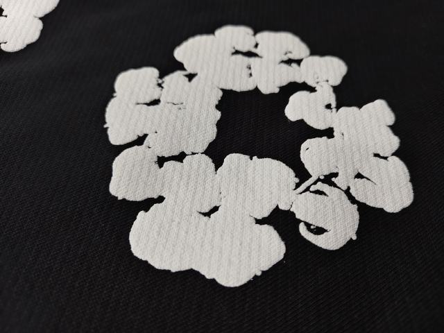 [1:1 Top Quality] Denim Tears Royal Blue Cotton Wreath Jogger Sweatpants