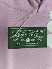 [1:1 TOP QUALITY] Denim Tears Pink Foam Cotton Wreath Pullover Hoodie