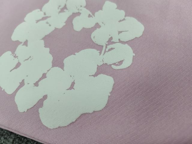 [1:1 Top Quality] Denim Tears Pink Cotton Wreath Straight Sweatpants